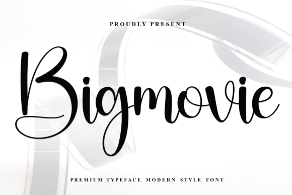 Bigmovie: A Handwritten Font That Makes Your Campaigns Instantly Recognizable