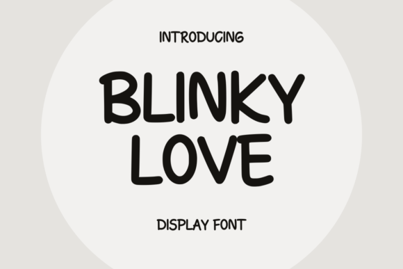 Blinky Love: A Playful Handwritten Font for Digital Branding
