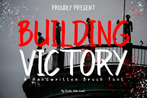 Building Victory: A Bold Display Font for Editorial Impact