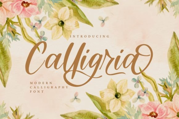 Calligria: A Script Font That Carries Quiet Confidence