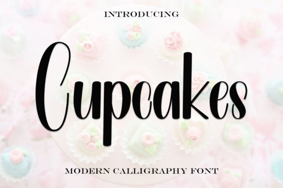 Cupcakes Font: A Sweet, Handwritten Script for Joyful Branding