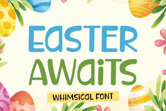 Easter Awaits: A Handwritten Font That Delivers Joy—Not Just Easter