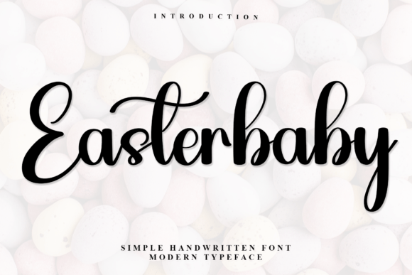 Easterbaby: A Handwritten Font That Makes Your Brand Feel Human