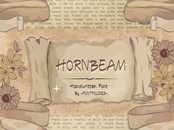 Hornbeam: A Thoughtful Script Font for Editorial Warmth