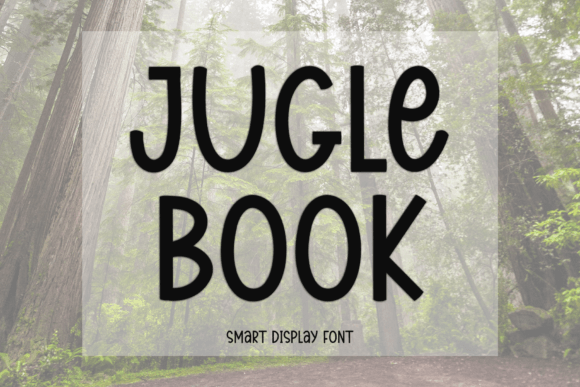 Junggle Book: A Playful Handwritten Font for Editorial Design