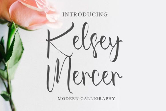 Kelsey Mercer: A Refined Script Font for Digital Branding