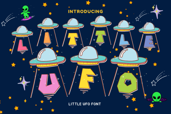 Little Ufo Font: The Playful Display Type That Makes Campaigns Instantly Recognizable