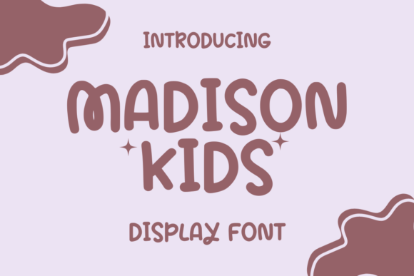 Madison Kids Handwritten Font for Crafters