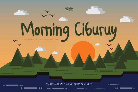 Morning Ciburuy: A Neat Handwritten Font for Warm, Human Branding