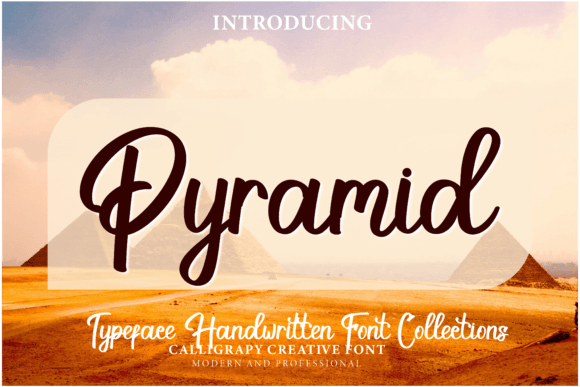 Pyramid: A Handwritten Script Font That Feels Like Home