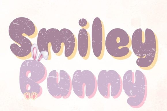 Smiley Bunny: A Handwritten Font That Delivers Joy—Not Just Decor