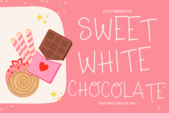 Sweet White Chocolate: A Refined Script Font for Digital Branding