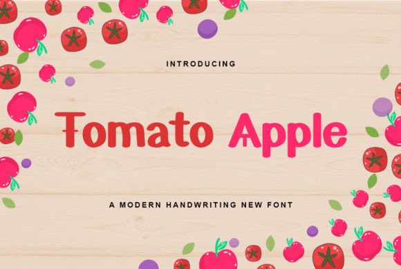 Tomato Apple: A Sweet, Friendly Font for Real Small Business Brands