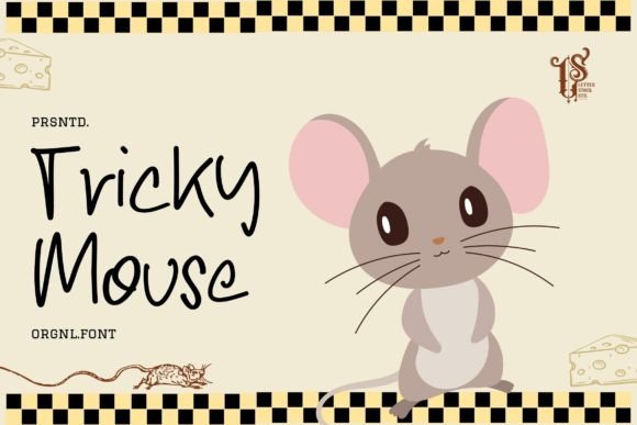 Tricky Mouse: A Playful, Retro Font That Elevates Your Brand